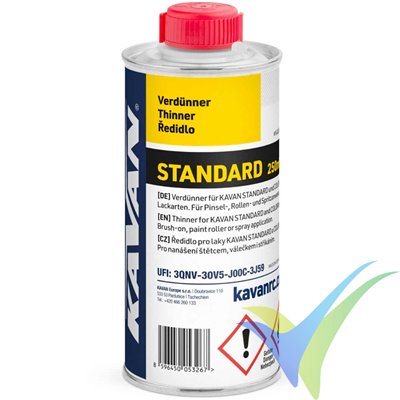 KAVAN STANDARD solvent for STANDARD dope, 250ml