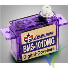 Blue Bird BMS-101DMG digital servo, 4.4g, 1Kg.cm, 0.07s/60º, 4.8V-6V