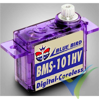 Servo digital Blue Bird BMS-101HV, 4.4g, 1.1sKg.cm, 0.06s/60º, 6V-7.4V