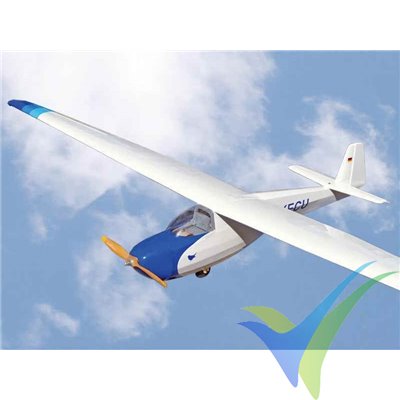 Pichler Motorspatz V2 (white/blue) ARF kit, 2500mm, 1800g
