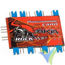Rockamp Akia programming card