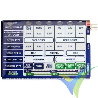 Castle Creations Quick Field programmer, Air version