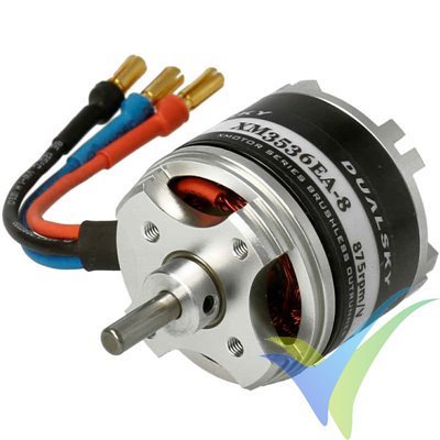 Dualsky XM3536EA-8 brushless motor, 105g, 320W, 875Kv