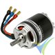 Dualsky XM3548EA-5 brushless motor, 170g, 671W, 740Kv