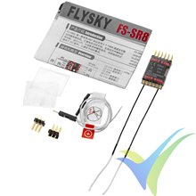 Flysky SR8C receiver, 8 channels, 2g