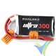 Batería LiPo Dualsky Xpower ULTRA 300mAh (2.22Wh) 2S1P 50C 27g JST BEC