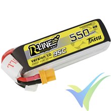 Tattu R-Line - Gens ace LiPo battery 550mAh (8.14Wh) 4S1P 95C 60g XT30