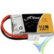 Tattu - Gens ace LiPo battery 350mAh (1.3Wh) 1S1P 30C 9.3g Molex