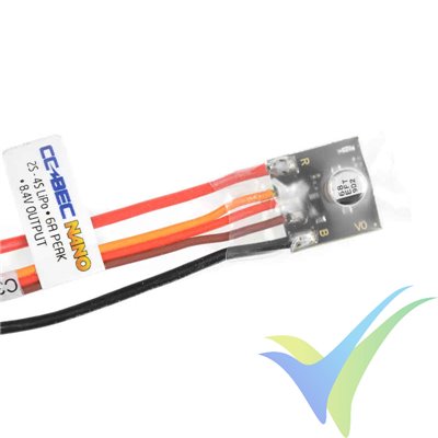 Castle Creations BEC Nano, 6A pico, 2S-4S, 5.6g