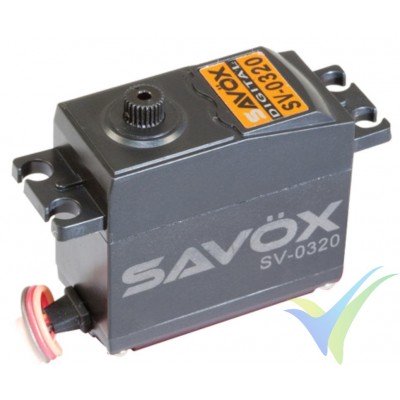 Servo digital Savox SV0320, 46g, 6Kg.cm, 0.13s/60º, 6V-7.4V
