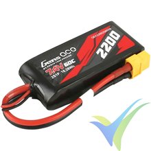 Batería LiPo Gens ace G-Tech 2200mAh (16.28Wh) 2S1P 60C 116g XT60