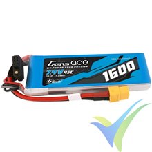 Gens ace G-Tech LiPo battery 1600mAh (11.84Wh) 2S1P 45C 102g XT60