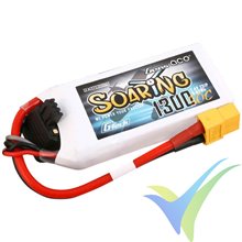 Gens ace G-Tech Soaring LiPo battery 1300mAh (9.62Wh) 2S1P 30C 79g XT60