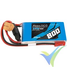 Gens ace G-Tech LiPo battery 800mAh (5.92Wh) 2S1P 45C 53g JST-SYP