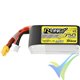 Tattu R-Line - Gens ace LiPo battery 750mAh (8.33Wh) 3S1P 95C 62g XT30