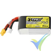 Batería LiPo Tattu R-Line - Gens ace 750mAh (8.33Wh) 3S1P 95C 62g XT30