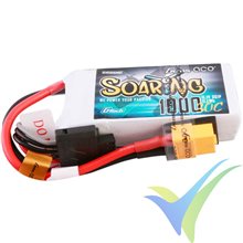 Batería LiPo Gens ace G-Tech Soaring 1000mAh (11.1Wh) 3S1P 30C 92g XT60