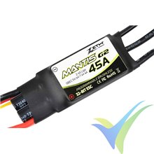 ZTW Mantis G2 45A brushless ESC, 2S-6S, SBEC 4A, 43g