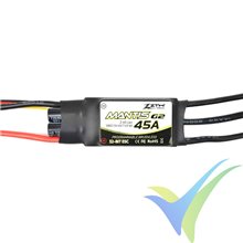 ZTW Mantis G2 45A brushless ESC, 2S-6S, SBEC 4A, 43g
