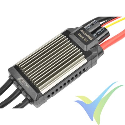 ZTW Mantis G2 105A brushless ESC, 3S-8S, SBEC 8A, 109g