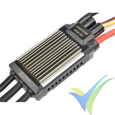 ZTW Mantis G2 125A brushless ESC, 3S-8S, SBEC 8A, 112g