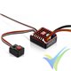 Variador para motor con escobillas (brushed) coche crawler, Hobbywing QuicRun WP-1080-Brushed 80A, 2S-3S, BEC 3A, 58.5g