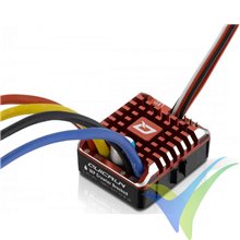 Hobbywing QuicRun WP-1080-Brushed 80A ESC for brushed car motor, 2S-3S, BEC 3A, 58.5g