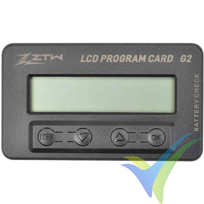 ZTW LCD G2 program card