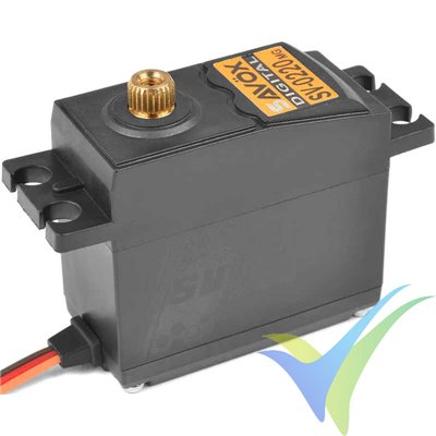 Servo digital Savox SV-0220MG+ HV, 59g, 8Kg.cm, 0.13s/60º, 6V-7.4V
