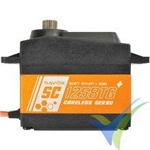 Savox SC-1258TG+ digital servo, 52.4g, 12Kg.cm, 0.08s/60º, 4.8V-6V