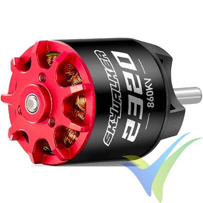 Motor brushless HobbyWing Skywalker 2320SL G1, 93g, 540W, 860Kv