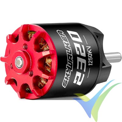 Motor brushless HobbyWing Skywalker 2320SL G1, 92g, 740W, 1250Kv