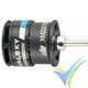 Motor brushless Dualsky XM2221EG-38 para F5K/RES, 23g, 122W, 1700Kv, LiPo 2S-3S
