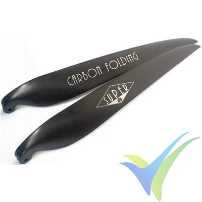 SUPER CAM carbon folding propeller 10x8", 8mm root