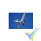 Combo avión FMS Piper PA-18 Super Cub PNP, 1700mm, 2100g