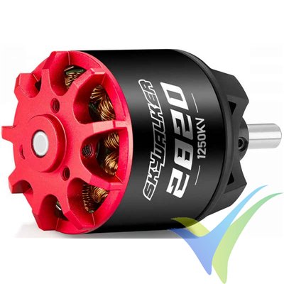Motor brushless HobbyWing Skywalker 2820SL G1, 144.5g, 1111W, 1250Kv