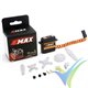 EMAX ES3352 digital servo, 12.4g, 2.8Kg.cm, 0.10s/60º, 4.8V-6V