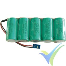 Ni-MH RX battery 3600mAh XCell, 6V, SC