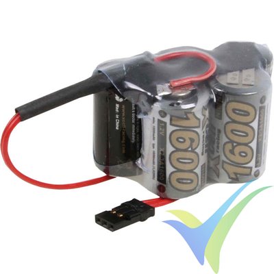 Ni-MH RX battery 1600mAh XCell , 6V, 2/3 A hump