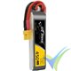 Tattu - Gens ace LiPo battery 450mAh (3.33Wh) 2S1P 75C 29g XT30 (formato largo)