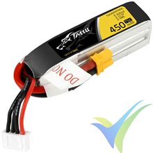 Tattu - Gens ace LiPo battery 450mAh (5Wh) 3S1P 75C 45g XT30 (formato largo)