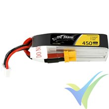 Tattu - Gens ace LiPo battery 450mAh (5Wh) 3S1P 75C 41g XT30 (long pack)