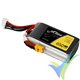 Tattu - Gens ace LiPo battery 650mAh (9.62Wh) 4S1P 75C 74g XT30