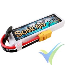 Batería LiPo Gens ace G-Tech Soaring 3300mAh (36.63Wh) 3S1P 30C 255g XT90