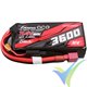 Gens ace G-Tech HV LiPo battery 3600mAh (41.04Wh) 3S1P 60C 221g Deans