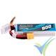 Batería LiPo Gens Ace 900mAh (13.32Wh) 4S1P 80C 112g XT60