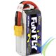 Batería LiPo Tattu Funfly - Gens ace 1300mAh (19.24Wh) 4S1P 100C 149g XT60
