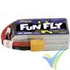 Tattu Funfly - Gens ace LiPo battery 1300mAh (19.24Wh) 4S1P 100C 149g XT60