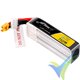 Tattu - Gens ace HV LiPo battery 750mAh (11.40Wh) 4S1P 95C 69g XT30 (formato largo)