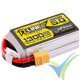 Tattu R-Line V5.0 - Gens ace LiPo battery 1300mAh (19.24Wh) 4S1P 150C 156g XT60